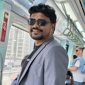 Kishore Babu Yarlapati, founder of Hiring Clear